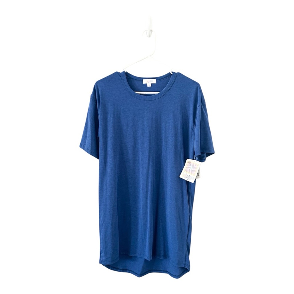 NWT‎ Lularoe Patrick T-Shirt Blue Size Small
